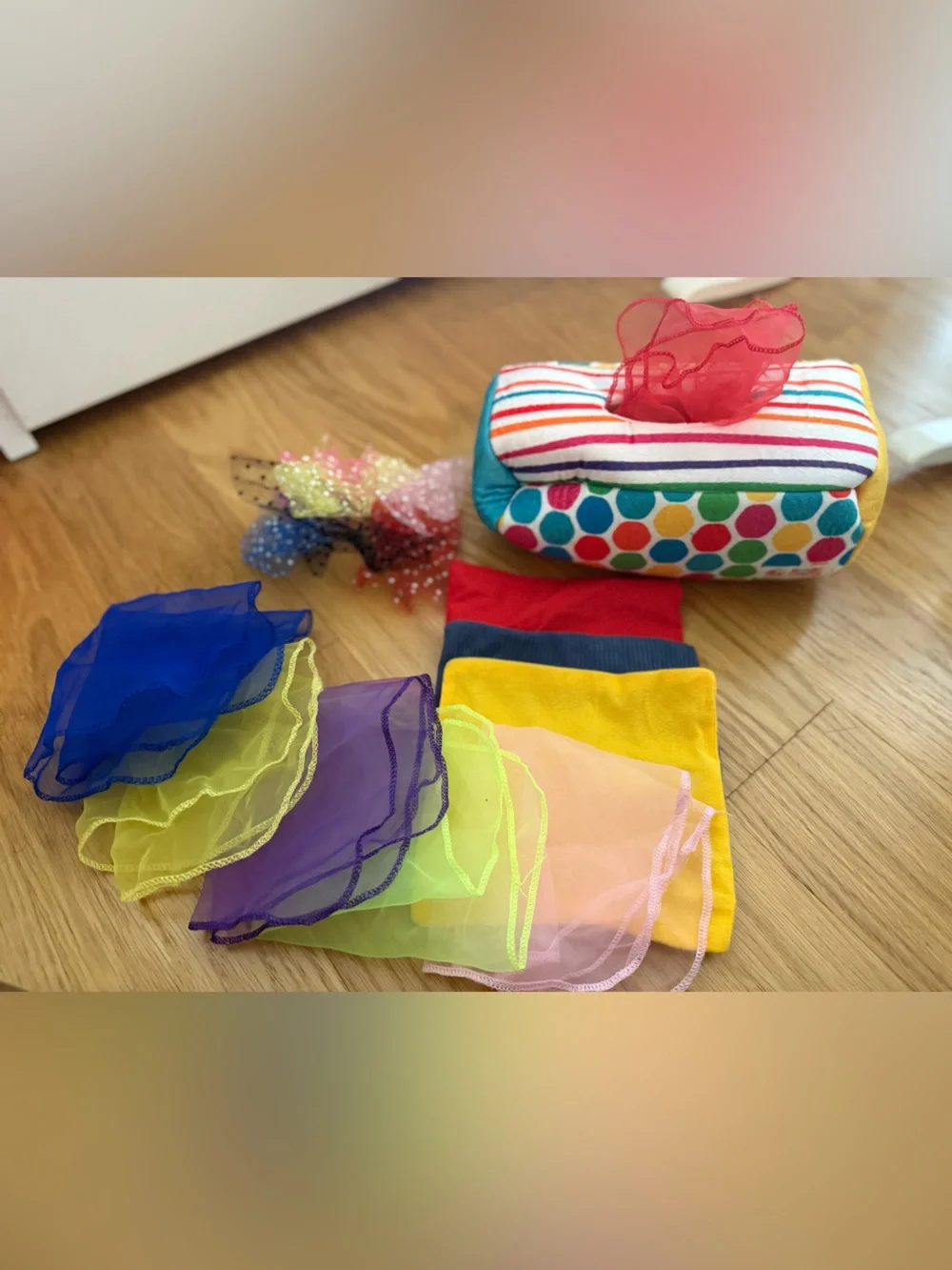 Sense and Grow Montessori Sensory Tissue Box